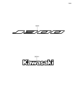 KAWASAKI, SC300AGF 2016,SC300AGFA 2016, DECALS(BLACK)(WHITE)