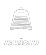 KAWASAKI, ER650RRFBN 2024,ER650RRFBB 2024, ACCESSORY(DECALS)